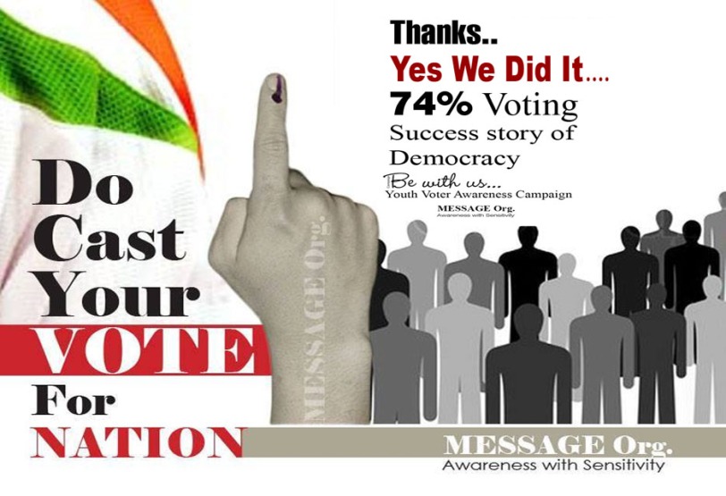 Be with us- Youth Voter Awareness Campaign