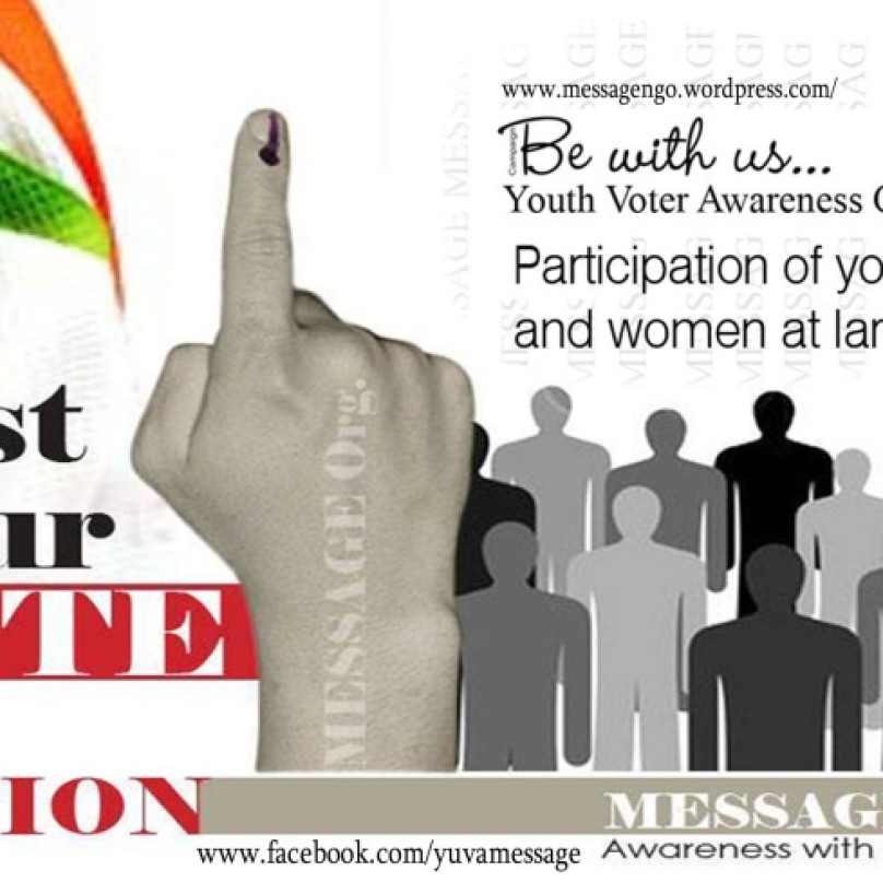 Be with us Youth Voter Awareness